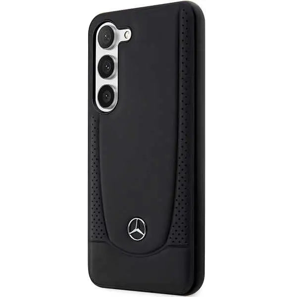 Mercedes Leather Urban case for Samsung Galaxy S23 FE - black - Cell phone cases and covers<<<HurtelXML