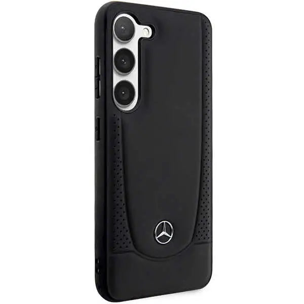 Mercedes Leather Urban case for Samsung Galaxy S23 FE - black - Cell phone cases and covers<<<HurtelXML