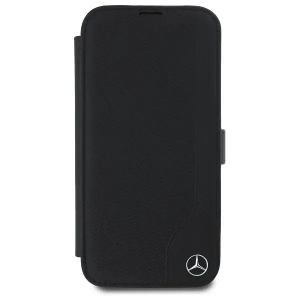 Mercedes Leather Wood Imitation iPhone 16 Pro Max Case - Black - Cell phone cases and covers<<<HurtelXML