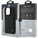 Mercedes MB Curved Stitches Leather iPhone 16 Pro Max Case - Black - Cell phone cases and covers<<<HurtelXML