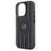 Mercedes MB Double Layer Crossed Lines MagSafe Case for iPhone 16 Pro Max - Black - Cell phone cases