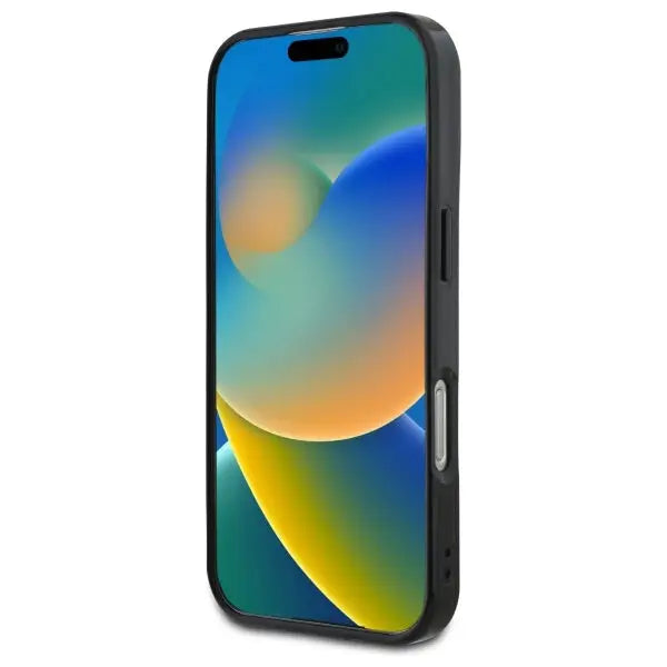 Mercedes MB Double Layer Crossed Lines MagSafe iPhone 16 Pro Case - Black - Cell phone cases and covers<<<HurtelXML