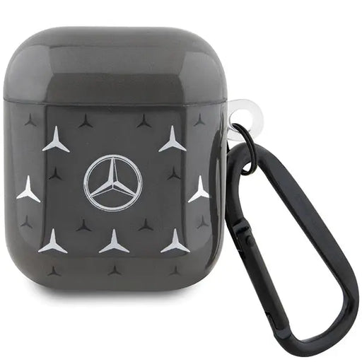 Mercedes MEA28DPMGS AirPods 1/2 cover black/black Large Star Pattern - Cell phone cases and covers<<<HurtelXML