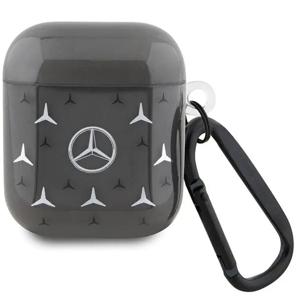 Mercedes MEA28DPMGS AirPods 1/2 cover black/black Large Star Pattern - Cell phone cases and covers<<<HurtelXML