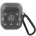 Mercedes MEA28DPMGS AirPods 1/2 cover black/black Large Star Pattern - Cell phone cases and covers<<<HurtelXML