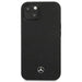 Mercedes MEHCP13MDELBK iPhone 13 6,1’’ czarny/black hardcase Leather Perforated - Cell phone cases