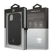 Mercedes MEHCP13MDELBK iPhone 13 6,1’’ czarny/black hardcase Leather Perforated - Cell phone cases