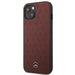Mercedes MEHCP13MPSQRE iPhone 13 6,1’’ czerwony/red hardcase Leather Stars Pattern - Cell phone cases