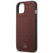 Mercedes MEHCP13MPSQRE iPhone 13 6,1’’ czerwony/red hardcase Leather Stars Pattern - Cell phone cases