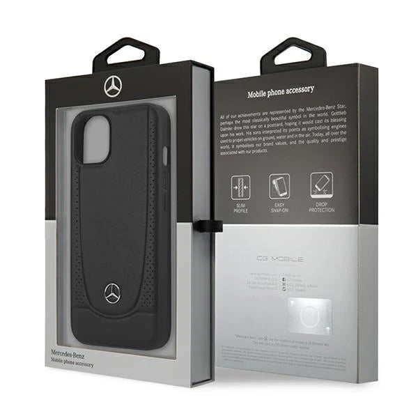 Mercedes MEHCP13SARMBK iPhone 13 mini 5,4’’ hardcase czarny/black Urban Line - Cell phone cases and covers<<<HurtelXML