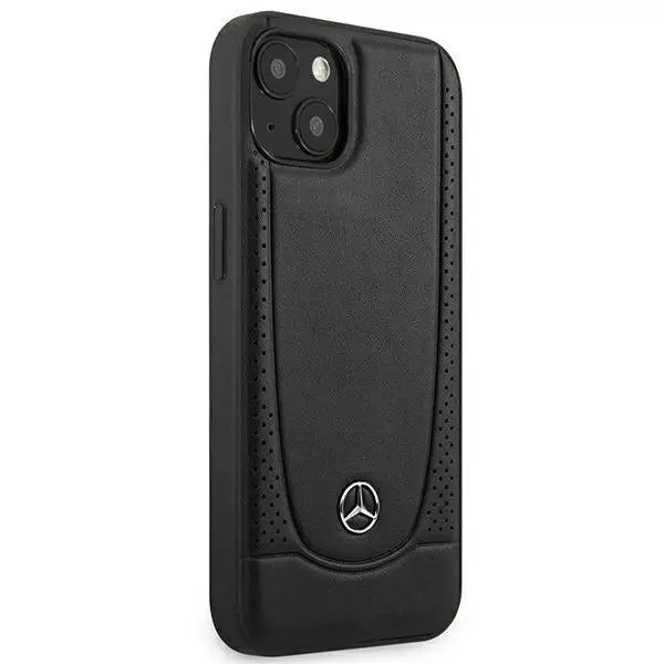 Mercedes MEHCP14MARMBK iPhone 14 Plus 6.7 ’black / black hardcase Leather Urban - Cell phone cases