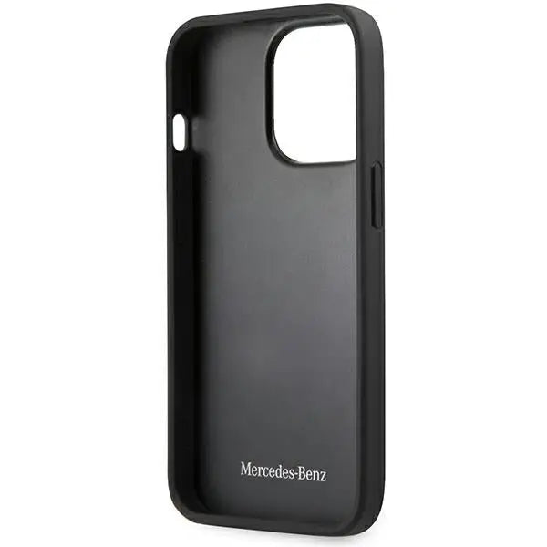 Mercedes MEHCP15XARMBK iPhone 15 Pro Max 6.7’’ black/black hardcase Leather Urban - Cell phone cases