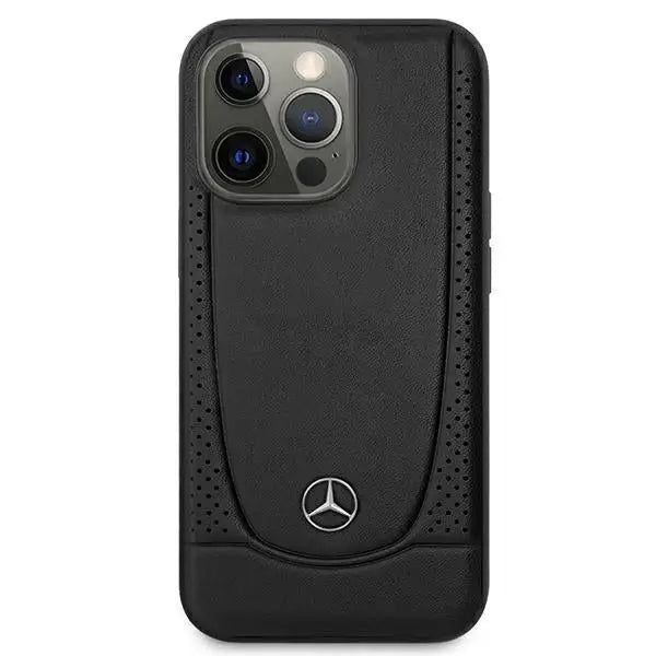 Mercedes MEHCP15XARMBK iPhone 15 Pro Max 6.7’’ black/black hardcase Leather Urban - Cell phone cases