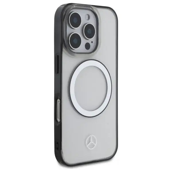Mercedes Printed Logo MagSafe Case for iPhone 16 Pro - Clear - Cell phone cases and covers<<<HurtelXML
