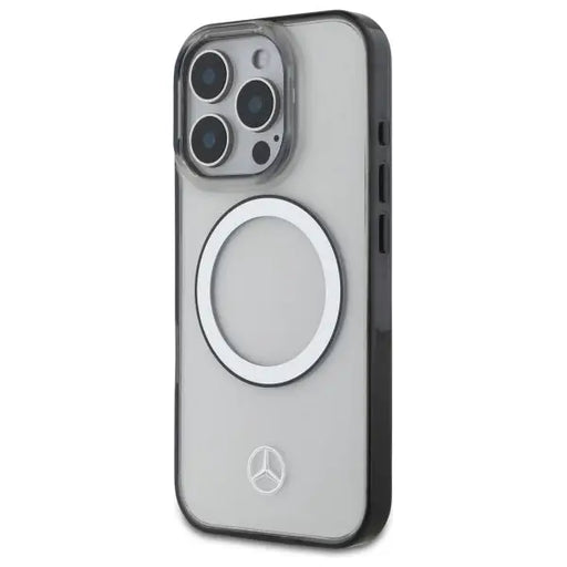 Mercedes Printed Logo MagSafe Case for iPhone 16 Pro Max - Clear - Cell phone cases and covers<<<HurtelXML