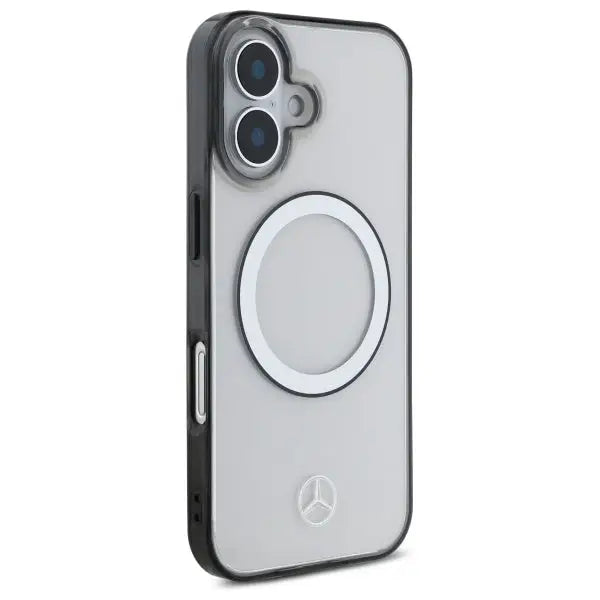 Mercedes Printed Logo MagSafe iPhone 16 Case - Clear - Cell phone cases and covers<<<HurtelXML