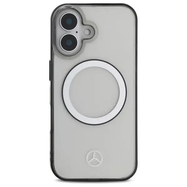 Mercedes Printed Logo MagSafe iPhone 16 Case - Clear - Cell phone cases and covers<<<HurtelXML