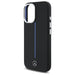 Mercedes Silicone Blue Stripe MagSafe iPhone 16 Case - Black - Cell phone cases and covers<<<HurtelXML