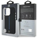 Mercedes Silicone Blue Stripe MagSafe iPhone 16 Pro Case - Black - Cell phone cases and covers<<<HurtelXML