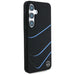 Mercedes Silicone Contrasted Curves MagSafe Case for Samsung Galaxy S25 - Black - Cell phone cases