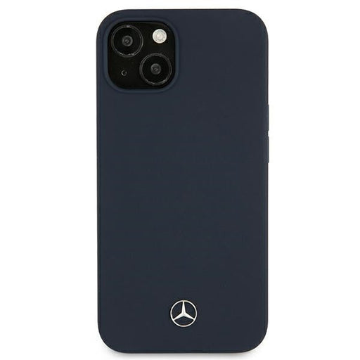 Mercedes Silicone Line Case for iPhone 13 mini - Navy Blue - Cell phone cases and covers<<<HurtelXML