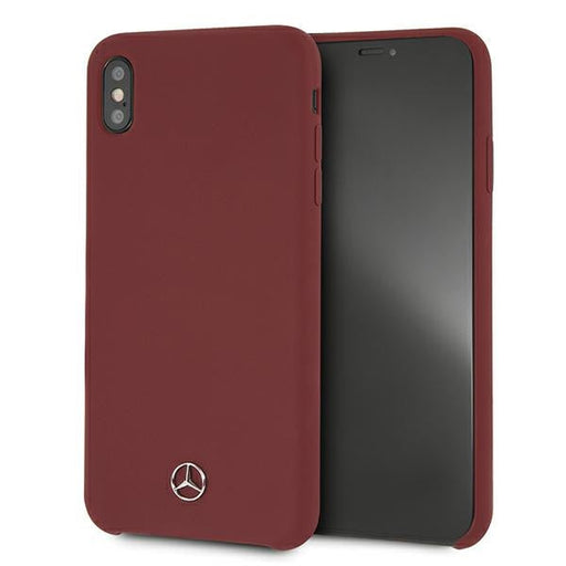 Mercedes Silicone Line Case for iPhone Xs Max - Red - Cell phone cases and covers<<<HurtelXML