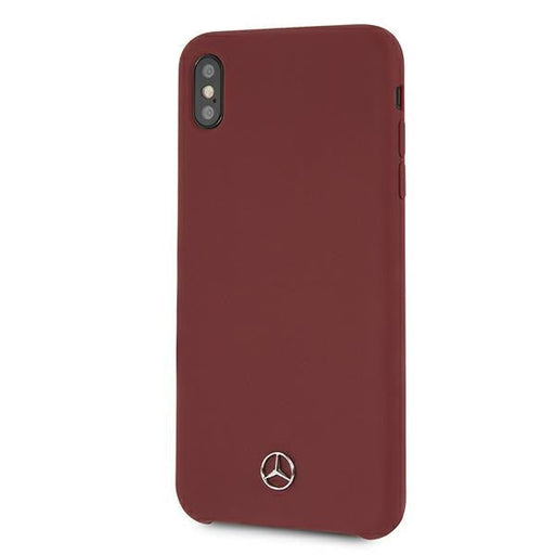Mercedes Silicone Line Case for iPhone Xs Max - Red - Cell phone cases and covers<<<HurtelXML