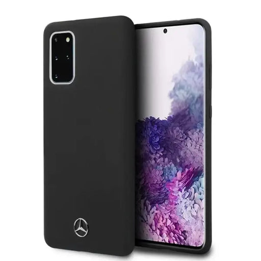 Mercedes Silicone Line Case for Samsung Galaxy S20+ - Black - Cell phone cases and covers<<<HurtelXML