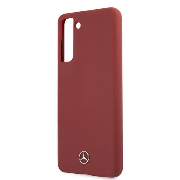 Mercedes Silicone Line Case for Samsung Galaxy S21 - Red - Cell phone cases and covers<<<HurtelXML