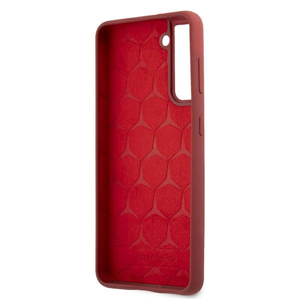 Mercedes Silicone Line Case for Samsung Galaxy S21 - Red - Cell phone cases and covers<<<HurtelXML