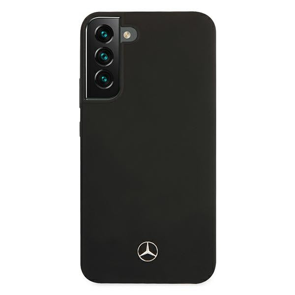 Mercedes Silicone Line Case for Samsung Galaxy S22+ - Black - Cell phone cases and covers<<<HurtelXML