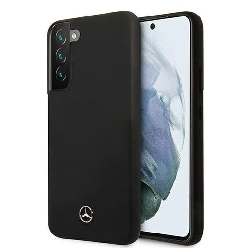Mercedes Silicone Line Case for Samsung Galaxy S22 - Black - Cell phone cases and covers<<<HurtelXML