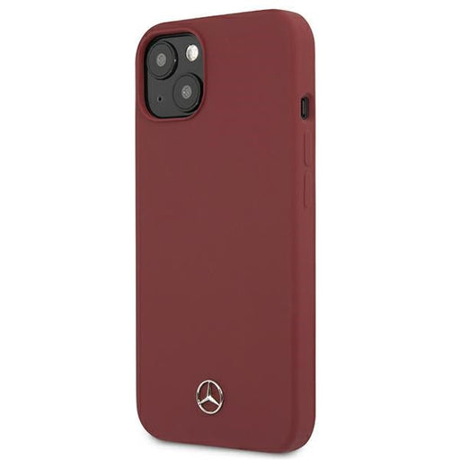 Mercedes Silicone Line iPhone 13 Case - Red - Cell phone cases and covers<<<HurtelXML