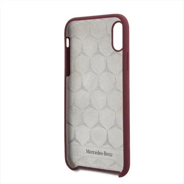 Mercedes Silicone Line iPhone X/XS Case - Red - Cell phone cases and covers<<<HurtelXML