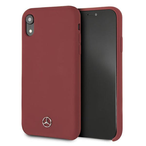 Mercedes Silicone Line iPhone Xr Case - Red - Cell phone cases and covers<<<HurtelXML