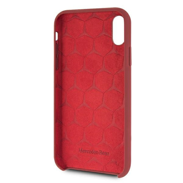 Mercedes Silicone Line iPhone Xr Case - Red - Cell phone cases and covers<<<HurtelXML