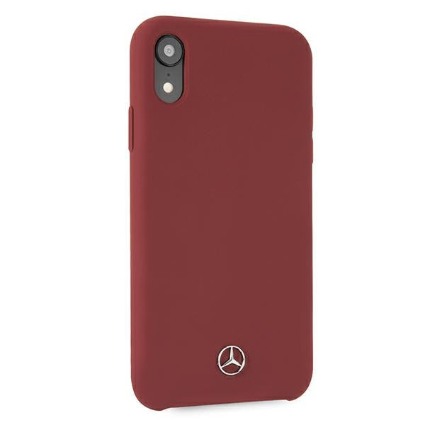 Mercedes Silicone Line iPhone Xr Case - Red - Cell phone cases and covers<<<HurtelXML