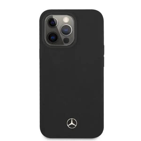 Mercedes Silicone Line MagSafe case for iPhone 13 Pro / iPhone 13 - black - Cell phone cases and covers<<<HurtelXML