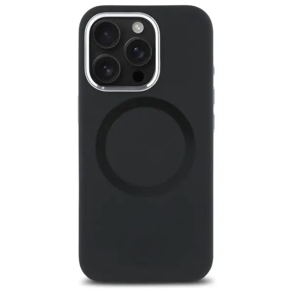 Mercedes Silicone Tonal Logo MagSafe iPhone 16 Pro Max Case - Black - Cell phone cases and covers<<<HurtelXML