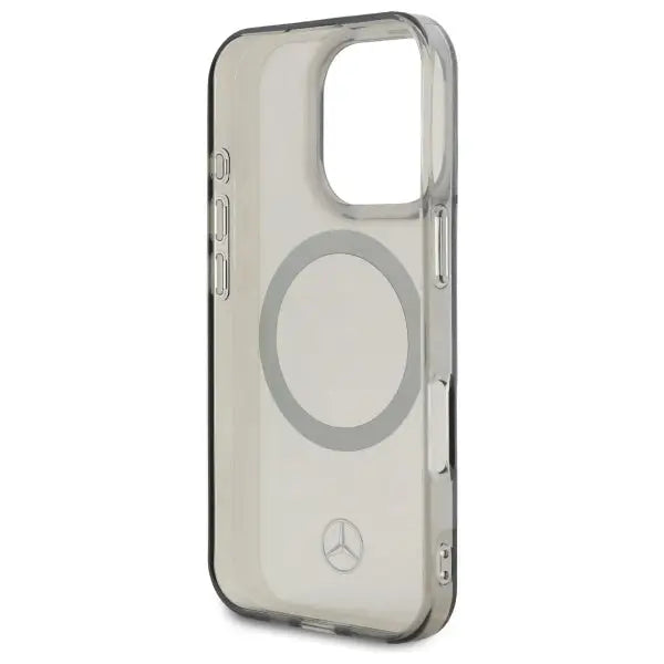 Mercedes Silver Ring MagSafe iPhone 16 Pro Case - Black - Cell phone cases and covers<<<HurtelXML