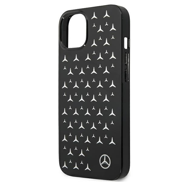 Mercedes Silver Stars Pattern Case for iPhone 13 mini - Black - Cell phone cases and covers<<<HurtelXML