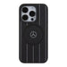 Mercedes Stripes Pattern Leather MagSafe case for iPhone 15 Pro Max - black - Cell phone cases and covers<<<HurtelXML