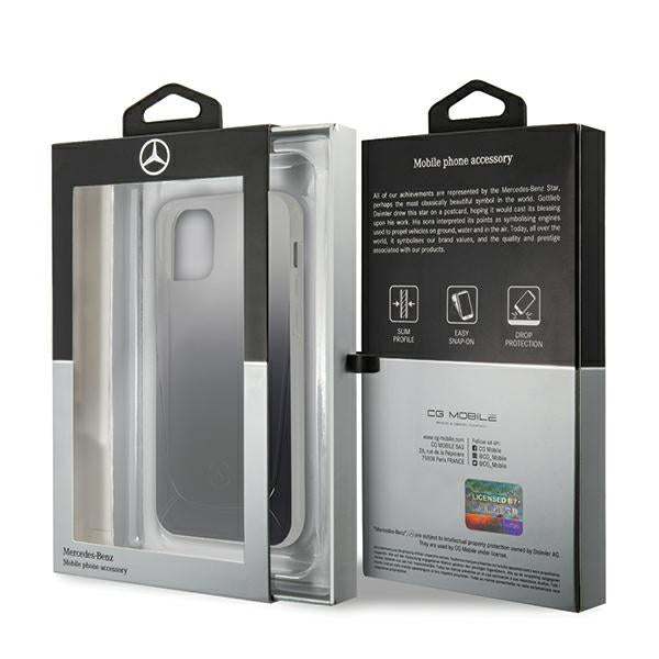 Mercedes Transparent Line Case for iPhone 12 mini - Black - Cell phone cases and covers<<<HurtelXML