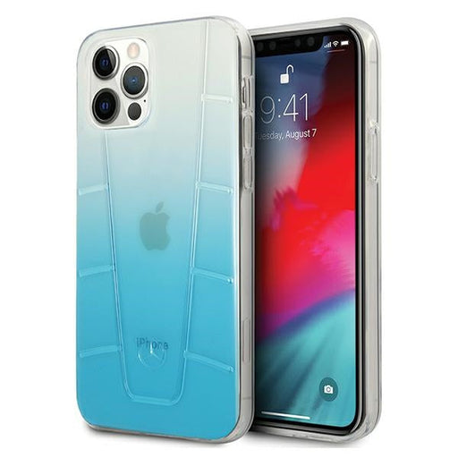 Mercedes Transparent Line Case for iPhone 12 / iPhone 12 Pro - Blue - Cell phone cases and covers<<<HurtelXML