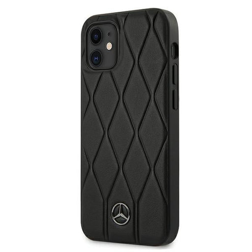 Mercedes Wave Line Case for iPhone 12 mini - Black - Cell phone cases and covers<<<HurtelXML