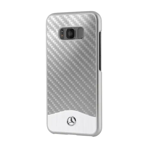 Mercedes Wave V case for Samsung Galaxy S8+ - silver - Cell phone cases and covers<<<HurtelXML