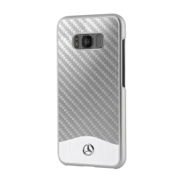 Mercedes Wave V case for Samsung Galaxy S8+ - silver - Cell phone cases and covers<<<HurtelXML