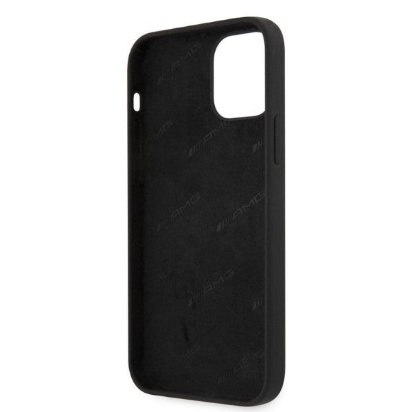 AMG Silicone Big Logo case for iPhone 12 Pro Max - black