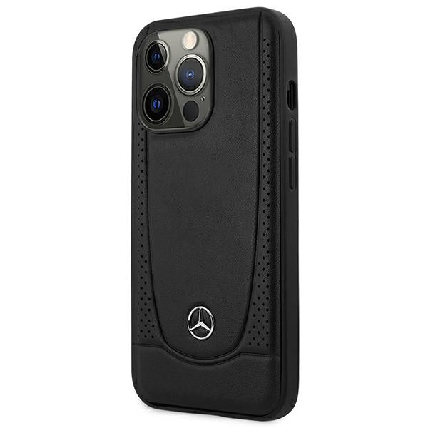 Mercedes MEHCP15XARMBK iPhone 15 Pro Max 6.7" black/black hardcase Leather Urban