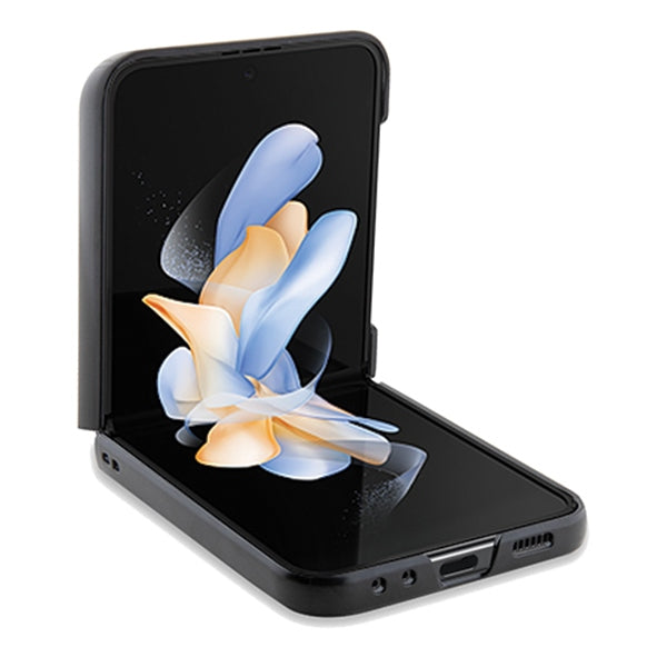 Mercedes Leather Urban case for Samsung Galaxy Z Flip 5 - black